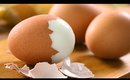 How to peel a hard boiled egg FAST!!