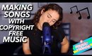 MAKING SONGS WITH COPYRIGHT FREE MUSIC | AYYDUBS