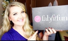 FAB FIT FUN WINTER 2014 UNBOXING