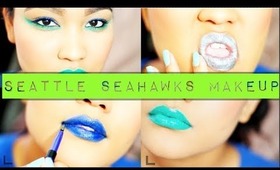 Seattle Seahawks Makeup | Kalei Lagunero