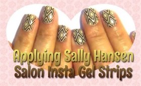 Demo: Applying Sally Hansen Salon Insta Gel Strips [ PrettyThingsRock]