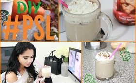 ♡ DIY Starbucks Pumpkin Spice Latte | Quick &Easy |