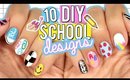 10 DIY Back To School Nail Art Designs | The Ultimate Guide 2017!
