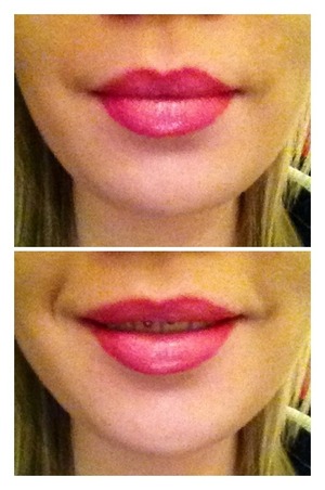 First attempt at lip contouring.
