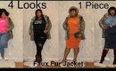 4 Look, 1 Piece| Faux Fur Jacket