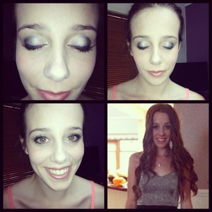 Did this beautiful girls makeup for her school graduation! 
