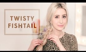 Twisted Fishtail Braid Hair Tutorial