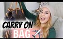 What's In My Carry On Travel Tote ✈️