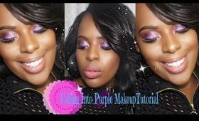 Falling Into Purple Makeup | FACESBYCHENELLE
