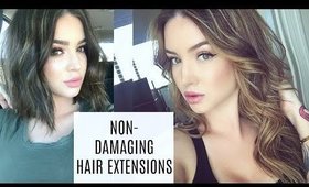 BEST hair extensions for fine/thin hair ❤ TAPE INS (semi permanent)