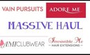 HAUL: AMI Clubwear, Adore me, Vain Pursuits and Irresistibleme