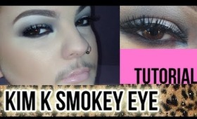 Kim Kardashian Smokey Eye Tutorial