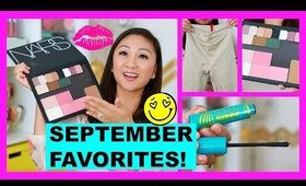 SEPTEMBER FAVORITES 2015!