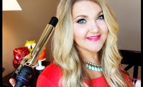 HOW TO: Summer Relaxed Waves| Hair Tutorial♡Hot Tools Curling Iron