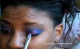 Blue & Purple Summer Sizzle Makeup Tutorial