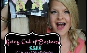 Going out of Business Sale - Clip In Extensions