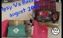 Battle: Ipsy VS birchbox Unboxing August 2013!!! MirandaPixidust