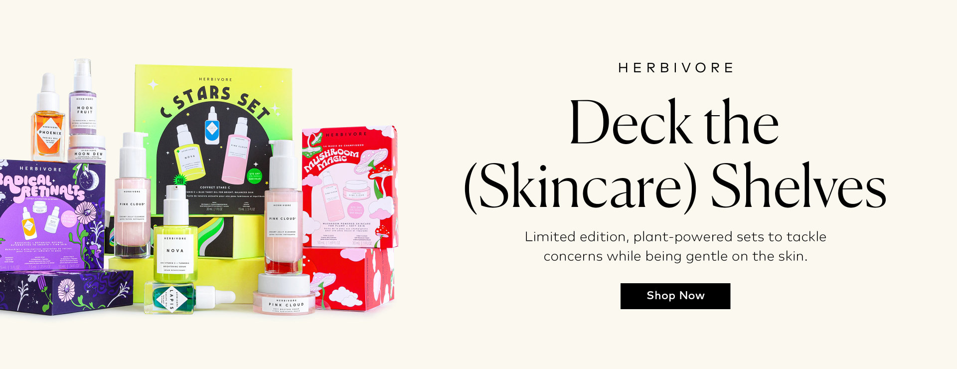 Shop the Herbivore Holiday Collection on Beautylish.com
