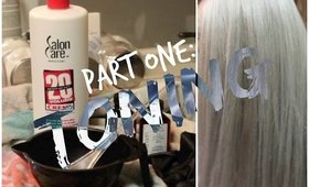 How I Get My Hair Ready for Lavender [Toning]