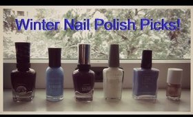 My FAVORITE Winter Nail Polish | Sally Hansen, Wet n Wild, Trust Fund and more!