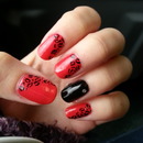 Leopard pink and black :)
