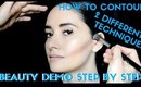 QUICK AND EASY CONTOURING BASICS USING 2 TECHNIQUES - karma33