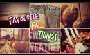 Favorite Fall Things Tag ♡