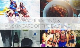 Water Rafting & Skincare of the Evening | #JessicaVlogsJuly