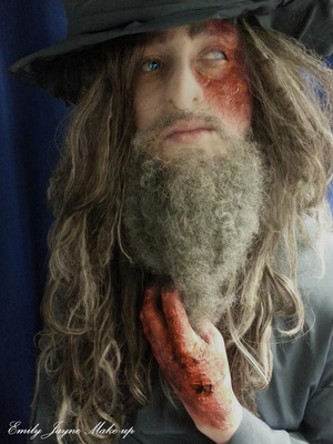 My burnt wizard special effects make-up. For more pictures of my work visit either my Facebook: https://www.facebook.com/EmilyJayneMakeup or my Blog http://emilyjaynemakeup.blogspot.co.uk/ Thanks for Viewing guys I hope you like!