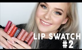 NYX SOFT MATTE LIP CREAM LIP SWATCH #2