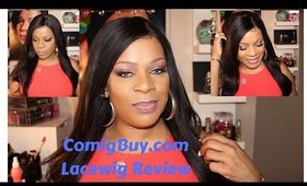 Light Yaki Straight Lace Front Human Hair Wig from Comingbuy.com