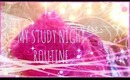 ❄ My Study Night Routine- December 2013 ❄
