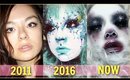 HOW I LEARNED TO DO MAKEUP! (a 6 year makeup compilation video)