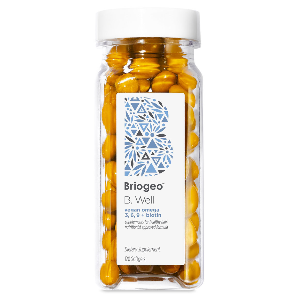 Briogeo B. Well Supplements 120 softgels alternative view 1 - product swatch.