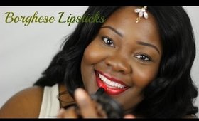 Borghese ColorStruck Lipstick Swatches