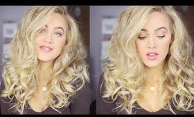 BIG, HEATLESS CURLS | LONG HAIR | INDIA BATSON