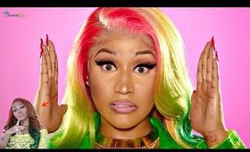 Nicki Minaj "Barbie Dreams" Inspired Wig | Bleaching & WATERCOLOR Method ☆ | SamoreloveTV 🕊🔥