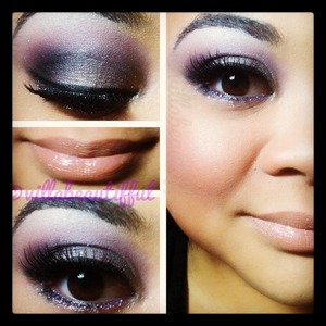 i love purple eye shadows