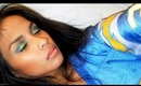 NFL San Diego Chargers Inspired Makeup Tutorial