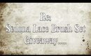 Sedona Lace Brush Set Giveaway...... And the winner is ........