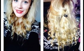 Festive Curly Hair Tutorial