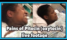 (LIVE FOOTAGE) CHILDBIRTH WITH EPIDURAL AND PITOCIN 2019