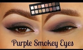 Purple Smokey Eyes w/ Lorac Pro Palette tutorial | ChristineMUA