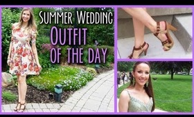 ♥ Outfit of the Day || Summer Wedding [Maternity Style]