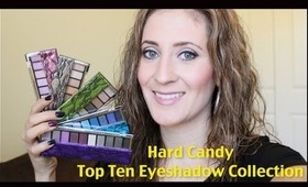 Hard Candy Top Ten Eyeshadow Collection - Overview & Swatches