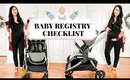 What To Put On Baby Registry 2020 | simple checklist for first time moms