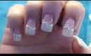 wedding -Elegant American Manicure Nail Design