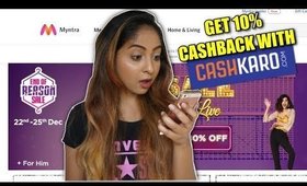 MYNTRA END OF REASON SALE 2018 | Get 10% Cashback With Cashkaro | Stacey Castanha