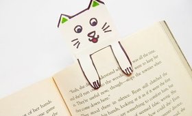 DIY Kitty Book Marker