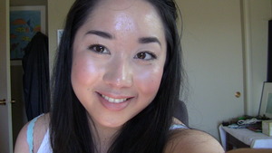 Summer makeup (and skin.... yay oily skinnnn).